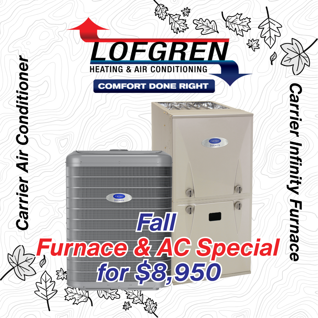 Fall Furnace & AC Special for $8,950