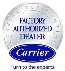 Carrier Factory Authorized Dealer logo